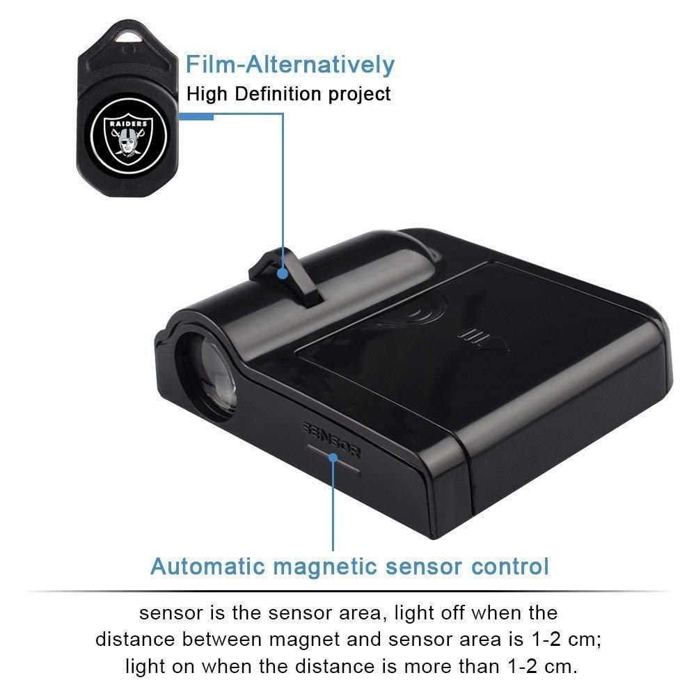 Autobeam Wireless Car Puddle Projector Lights (Pack of 2)