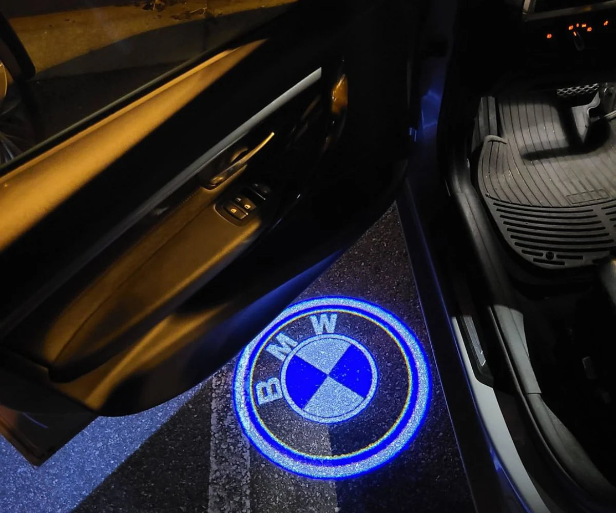 Autobeam Wireless Car Puddle Projector Lights (Pack of 2)